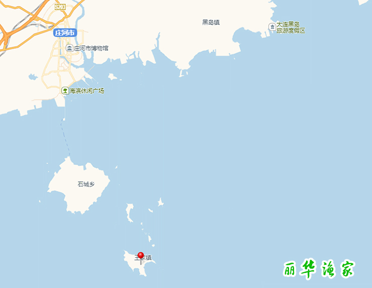 海王九岛丽华渔家地图