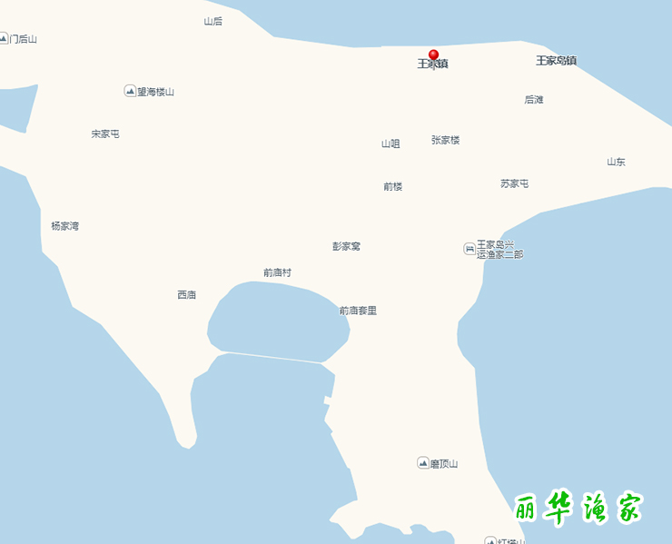 海王九岛丽华渔家地图